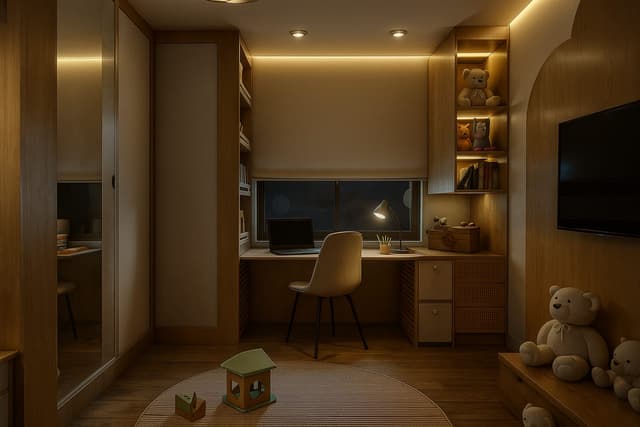 Quarto da filha, outro ângulo