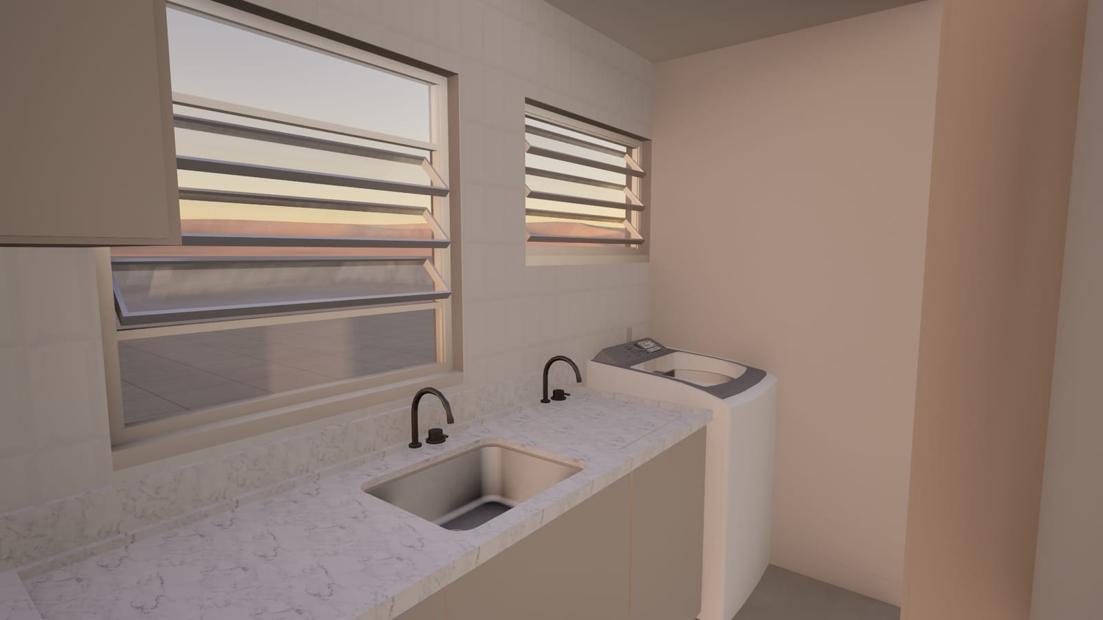 Apê Nova Era, ambiente reconstruído do zero